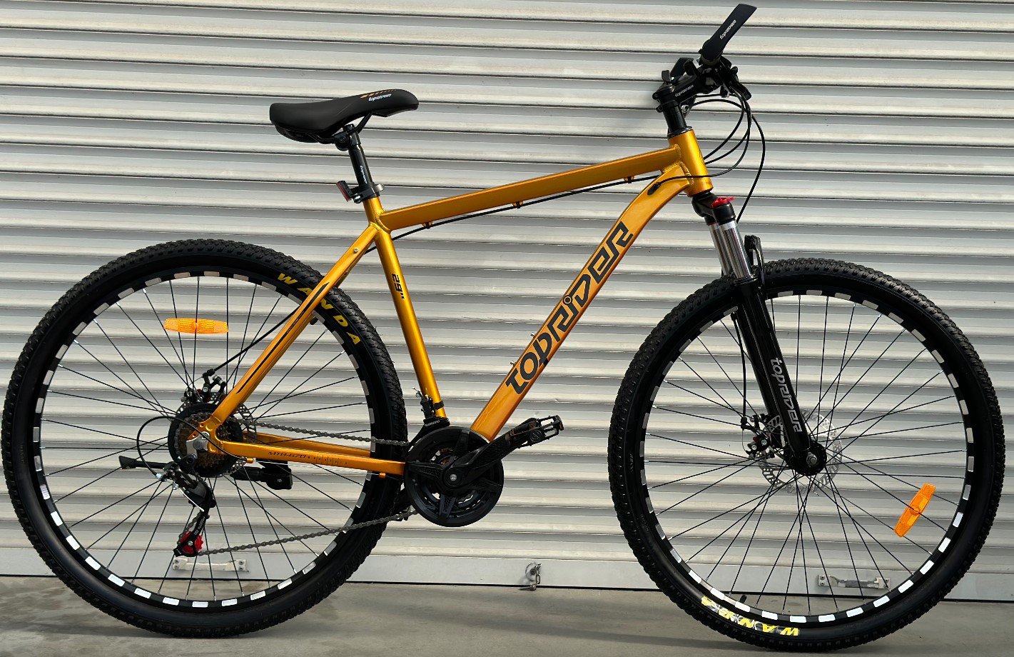 Фотография Велосипед Toprider Torx 670 29" размер XL рама 21 2023 Золотой
