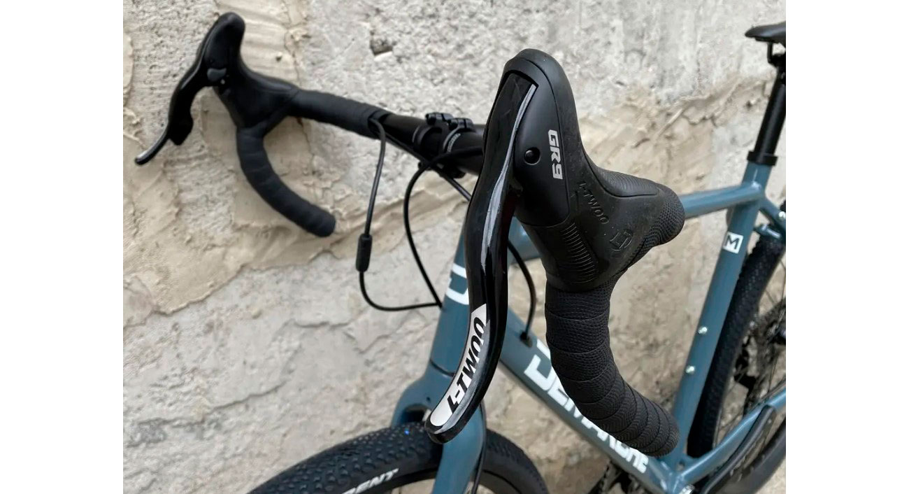 Велосипед DeMARCHE Gravel Point 1х11 28" розмір S 2022 Сірий глянець 6