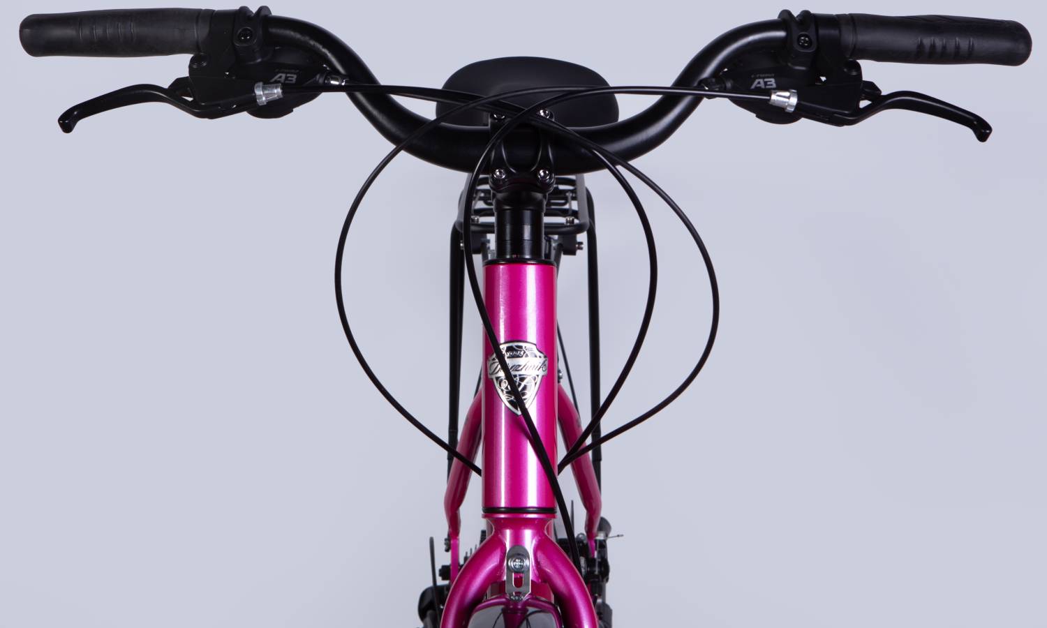 Велосипед Dorozhnik GRANAT W DD 28" розмір L рама 20" 2025 фіолетово-рожевий 7