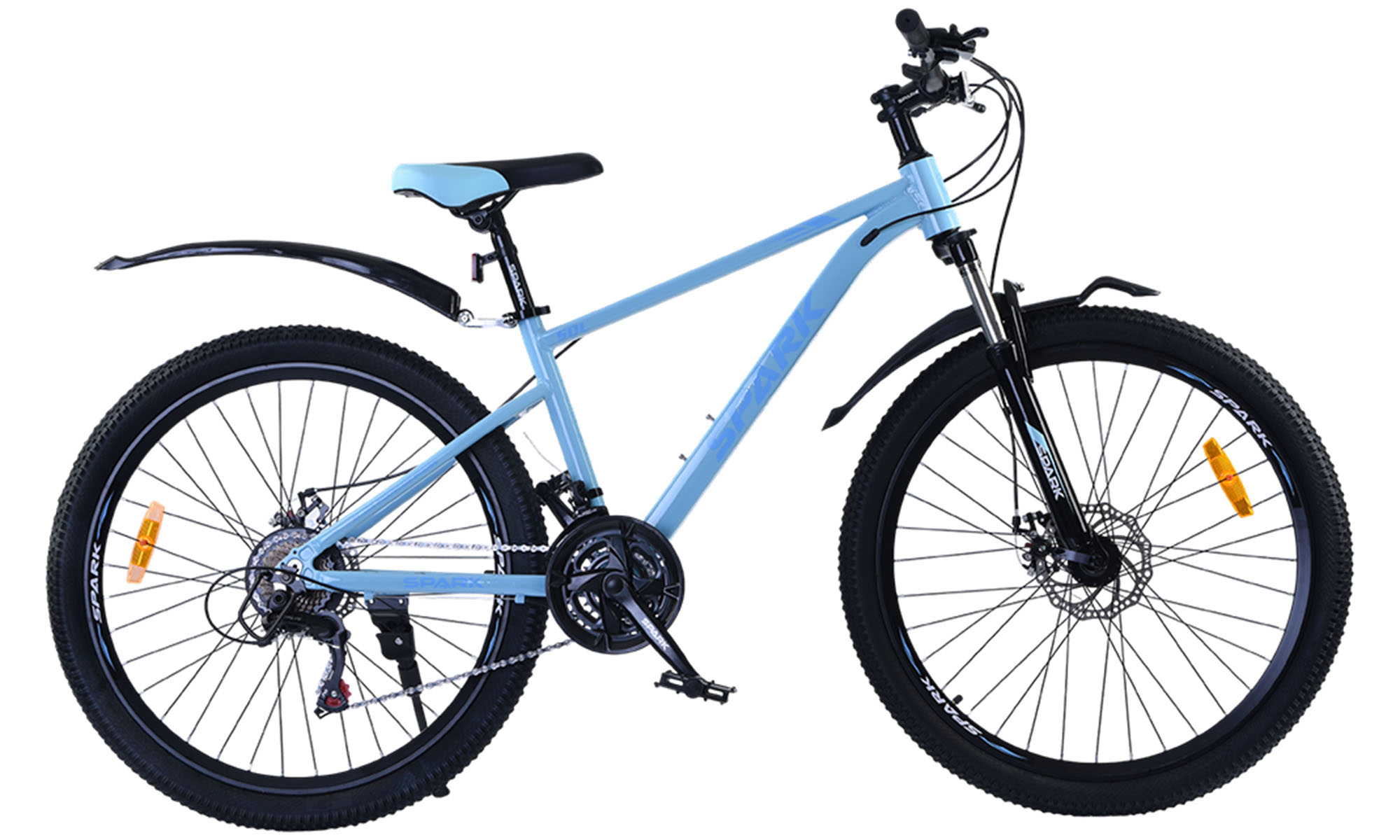 Велосипед SPARK SOL 26", размер S, рама 15", год 2026, голубой Велосипед SPARK SOL 26", размер S, рама 15", год 2026, голубой