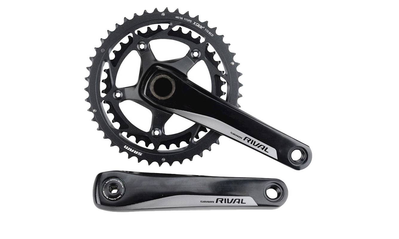 Фотографія Шатуни SRAM Crank Set Rival22 GXP 175 46-36 Yaw 