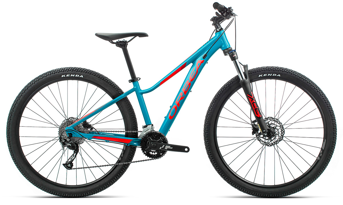 Фотография Велосипед Orbea MX 27 ENT Dirt XC (2020) 2020 Сине-красный