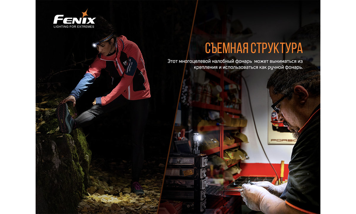 Ліхтар налобний Fenix ​​HM50R V2.0 5