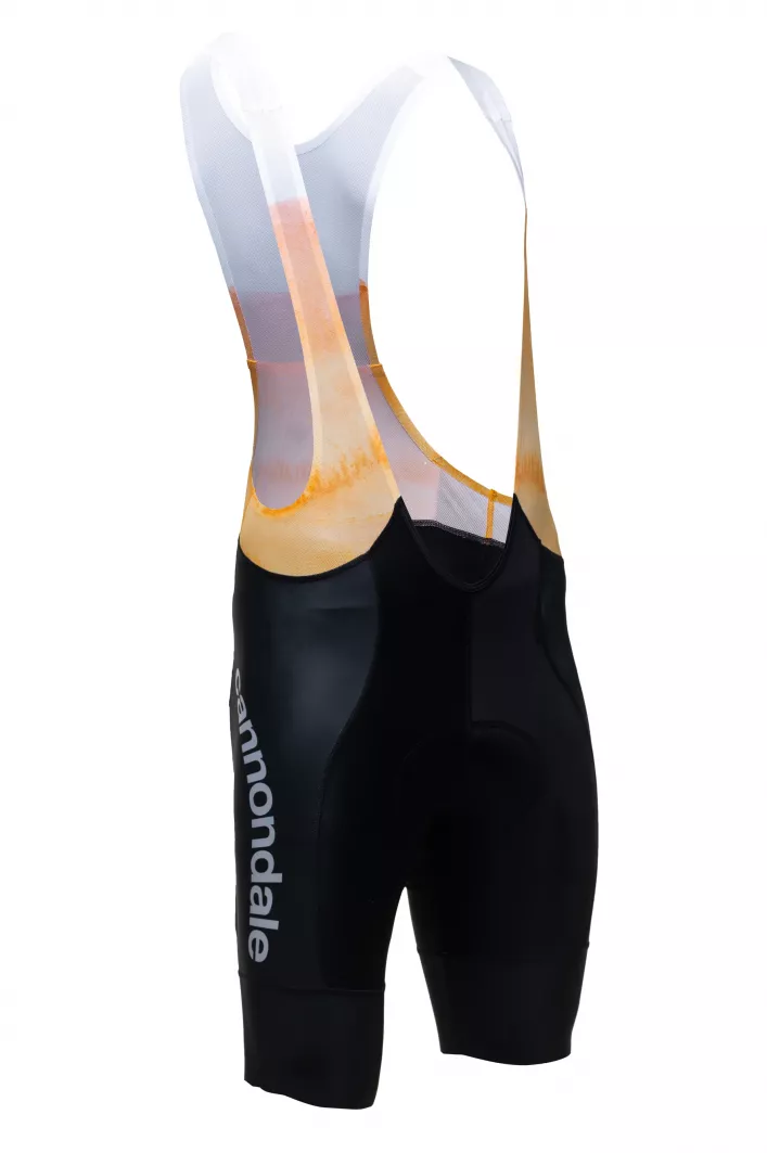 Велотрусы Cannondale Rapha Pro Team на лямках муж черно-оранж, XL 2