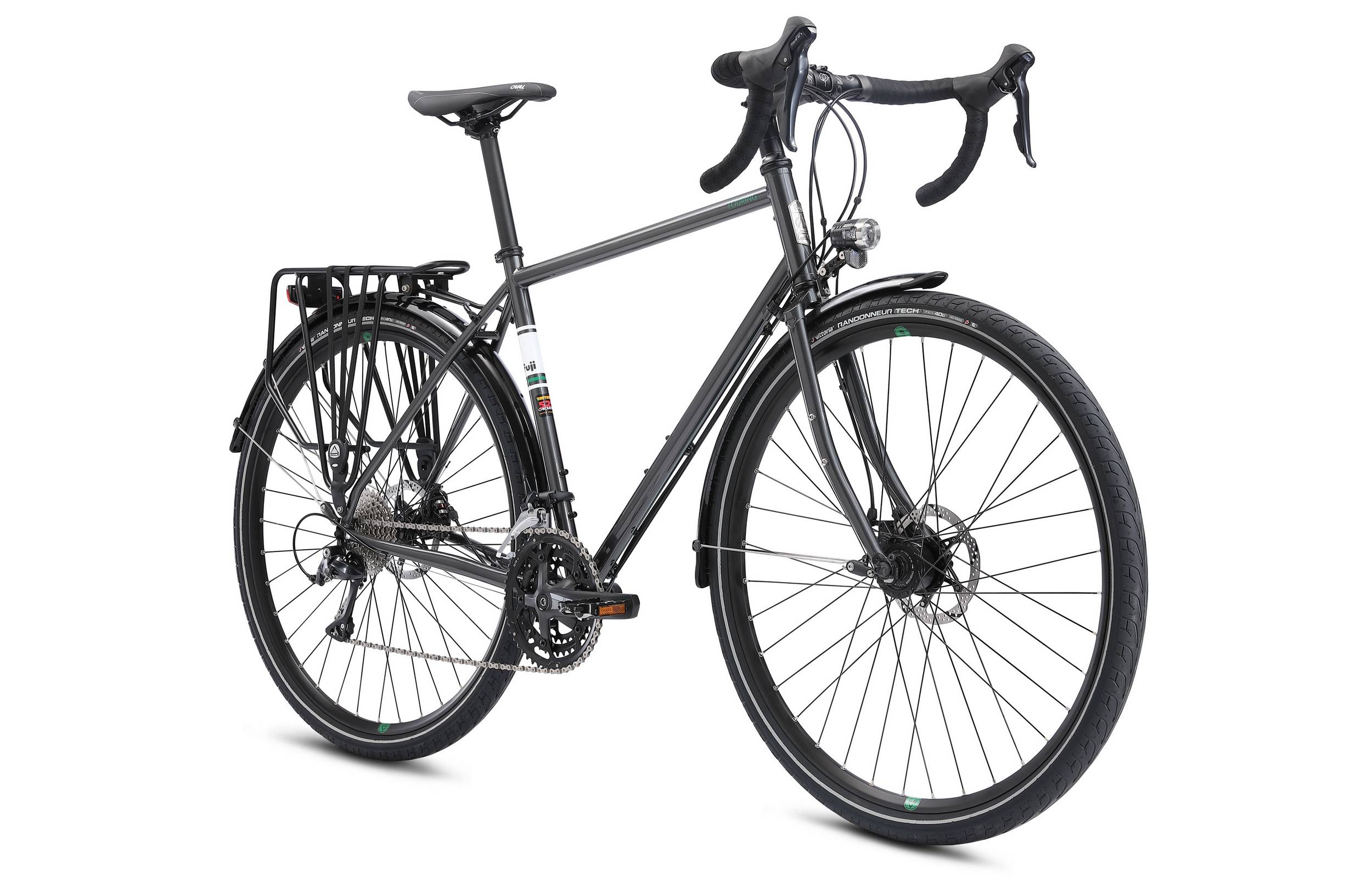 Велосипед Fuji TOURING Disc LTD 28" размер XL рама 58 см 2021 Anthracite 3