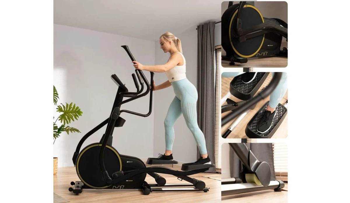 Орбитрек Hop-Sport HS-250CF Jucon Черно-Золотой 13