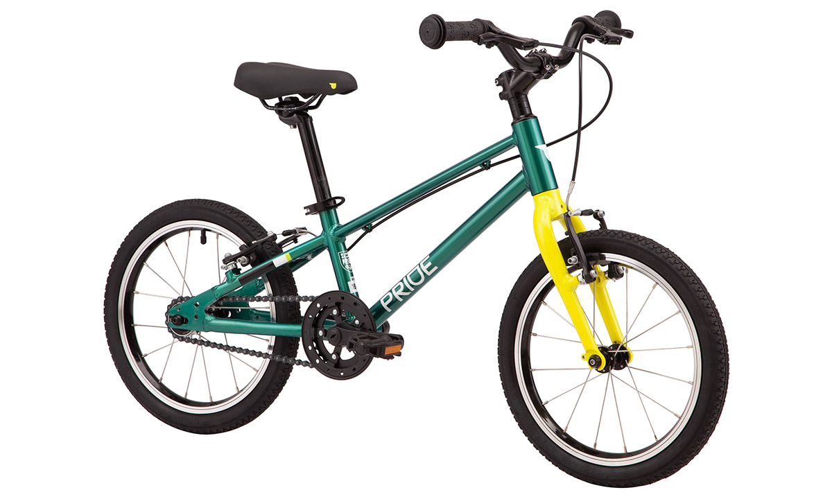 Велосипед Pride Glider 16" 2023 Зеленый