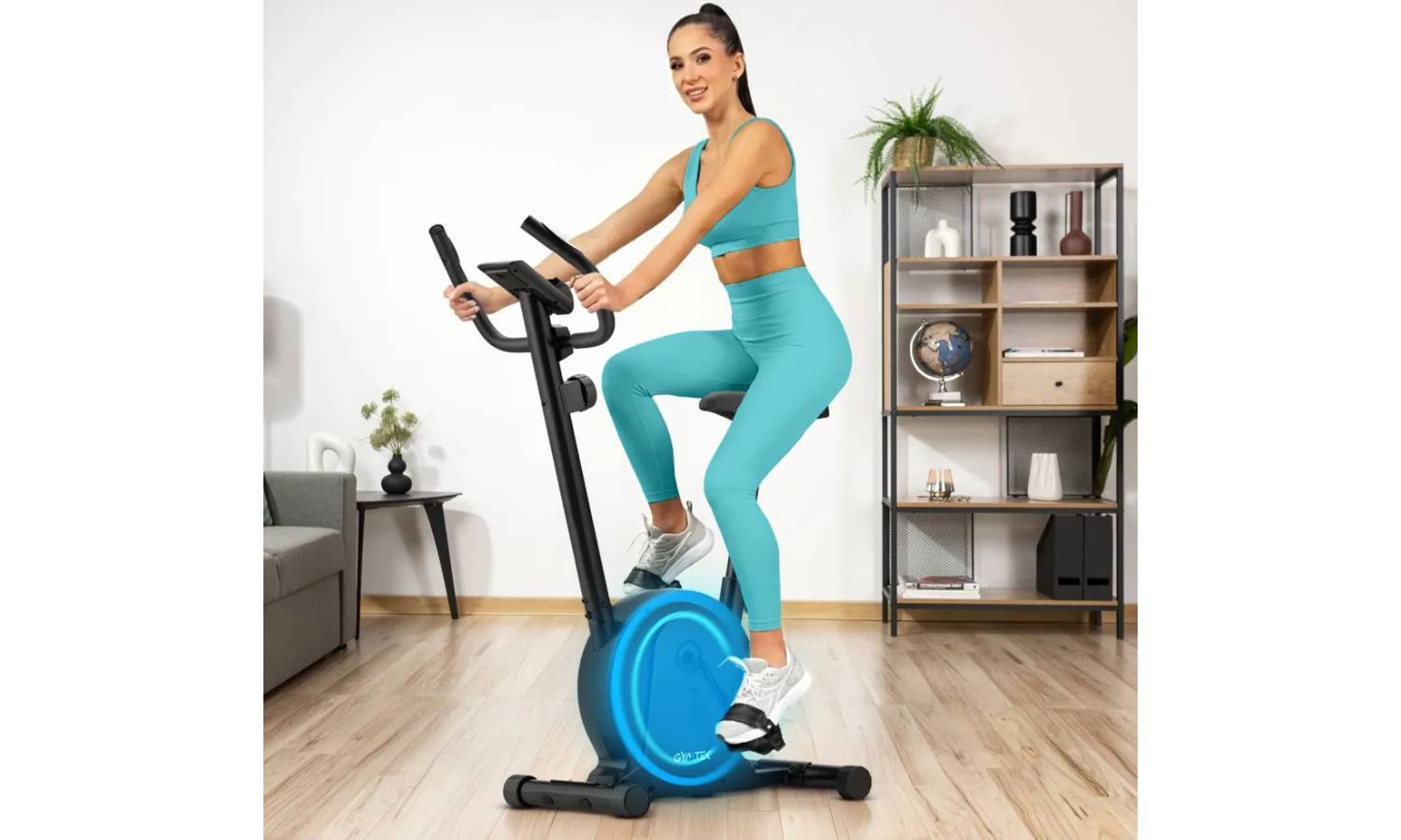 Велотренажер Gymtek XB500 магнитный черный 5 Велотренажер Gymtek XB500 магнитный черный 5