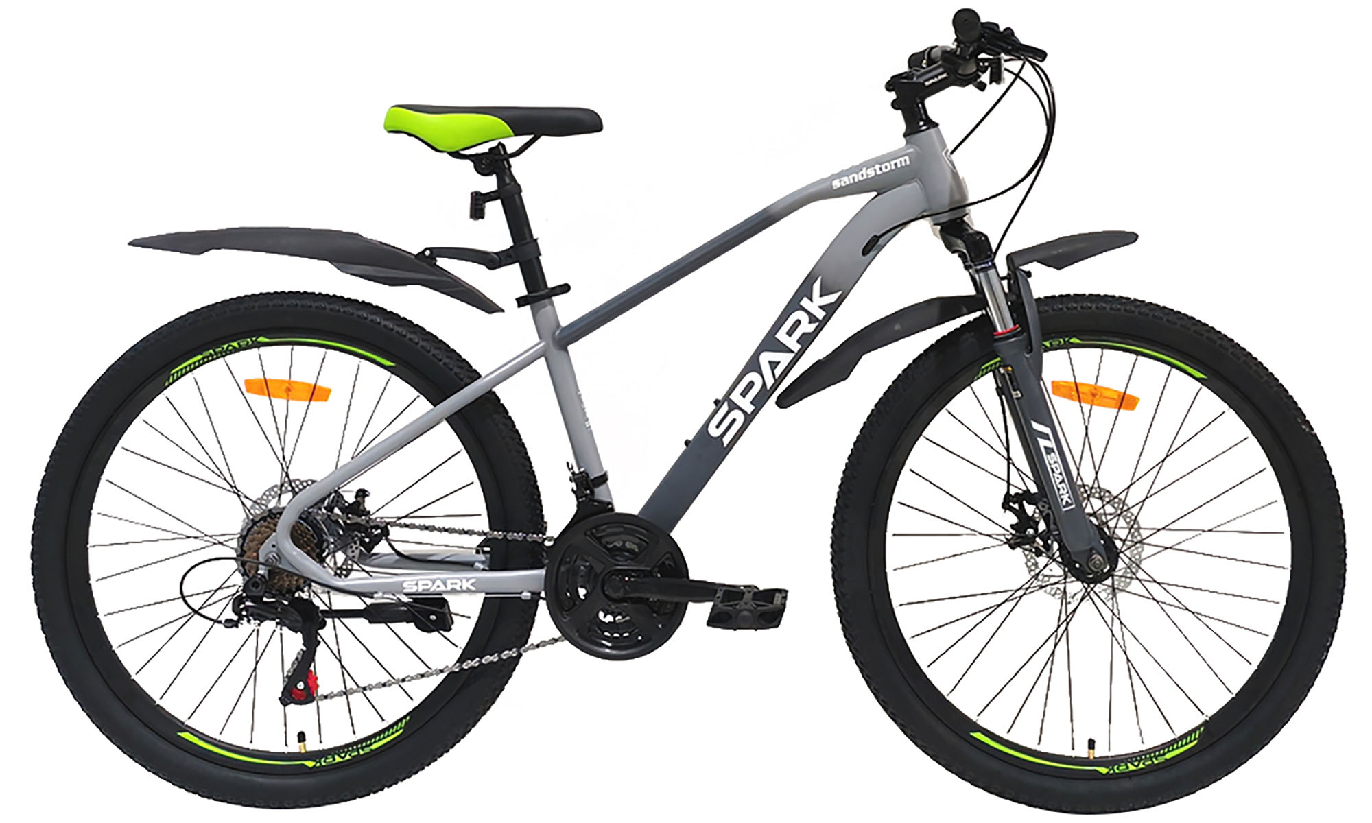 Велосипед SPARK SANDSTROM 26", размер S, рама 15", 2025, серый