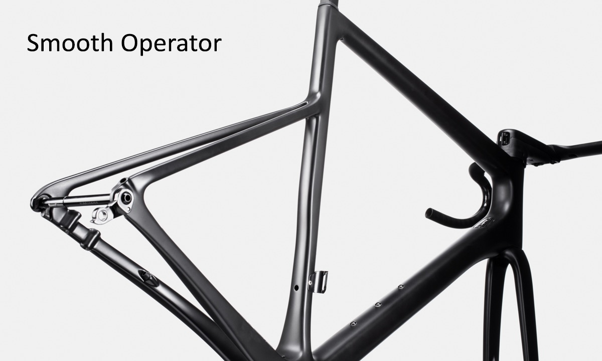 Фотография Велосипед Cannondale SUPERSIX EVO Carbon Disc Ultegra Di2 28" (2021) 2021 Серо-черный 5