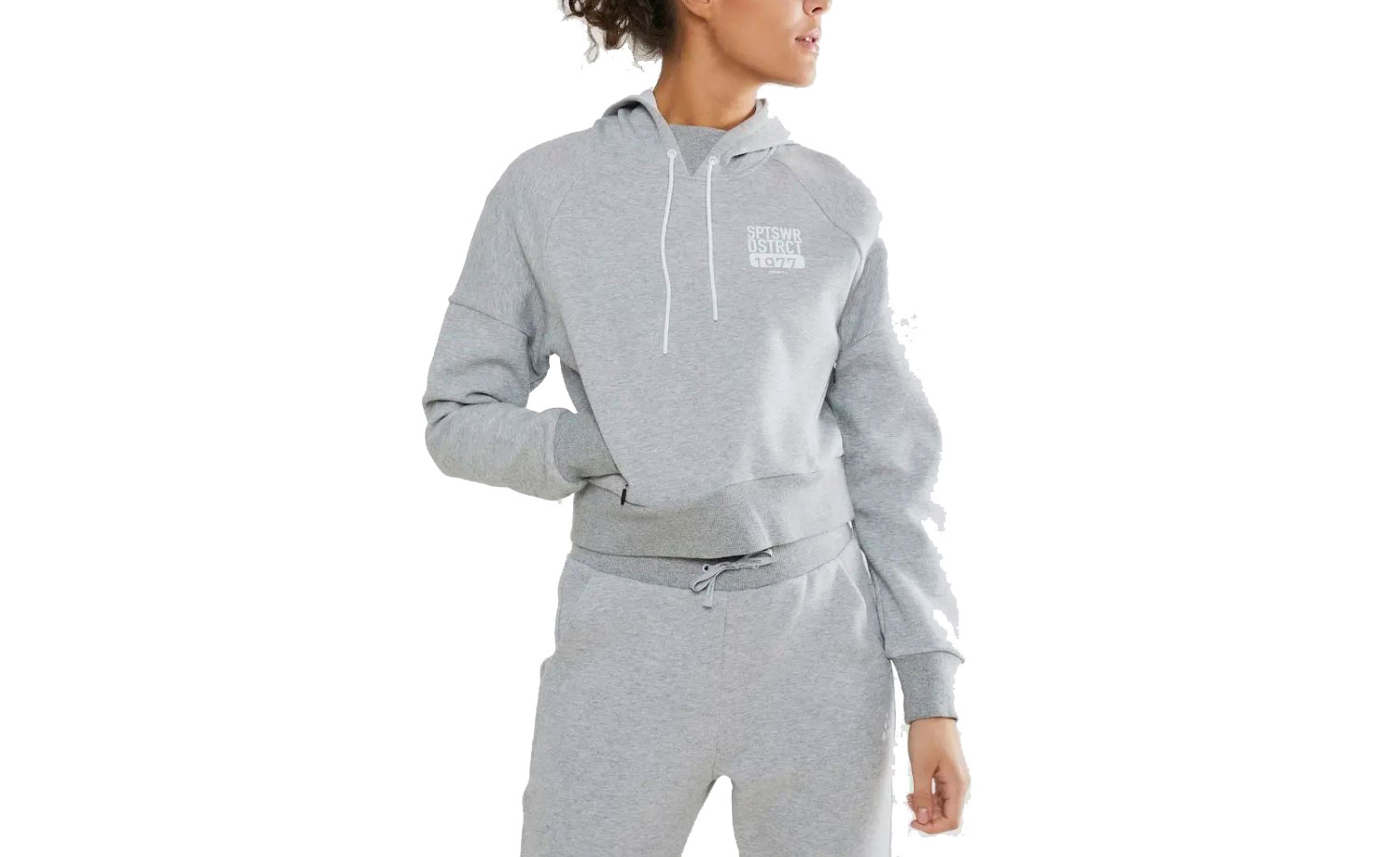 Худи Craft District Hoodie женская, размер М, сезон SS 19, белый 6