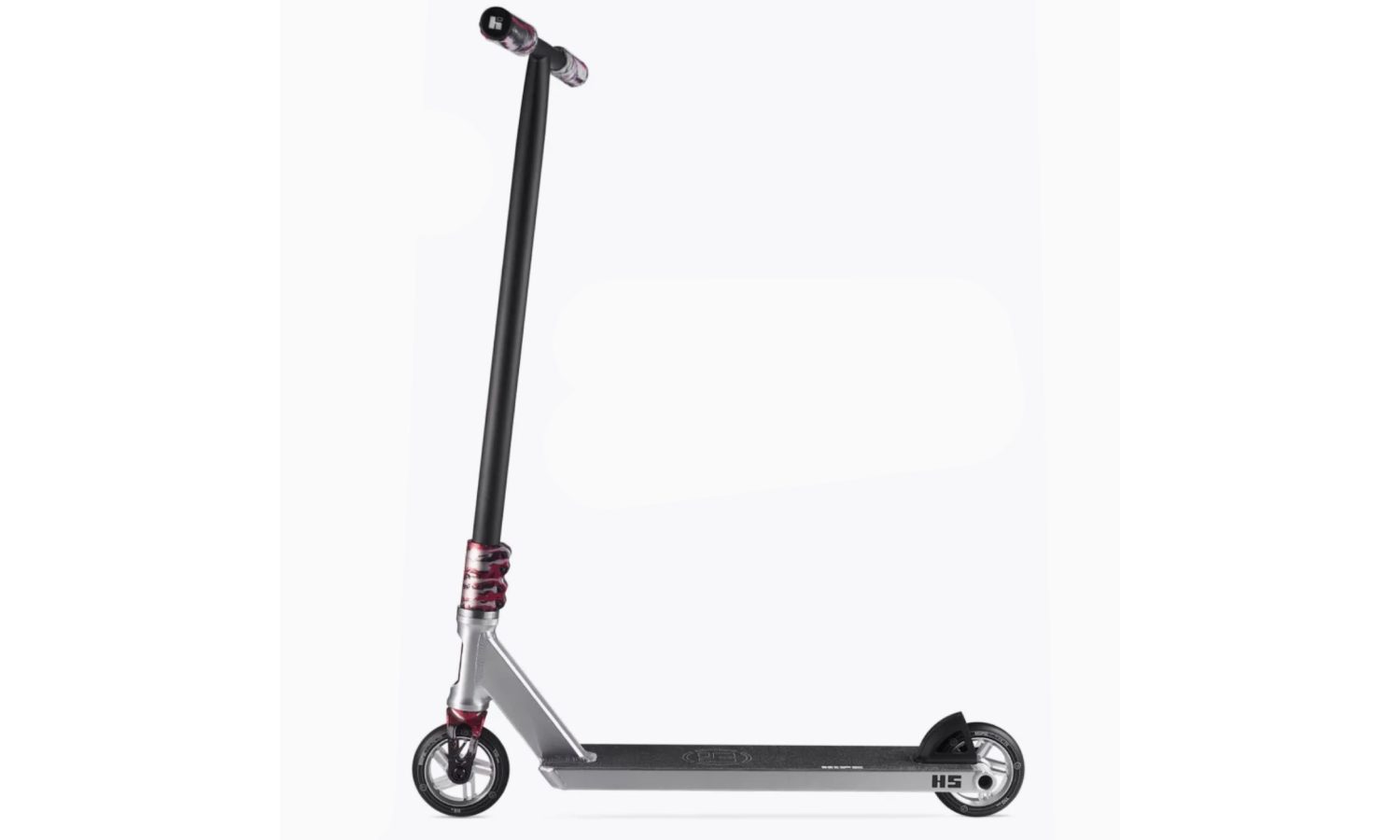 Самокат трюковый Hipe H5 Silver/red 4