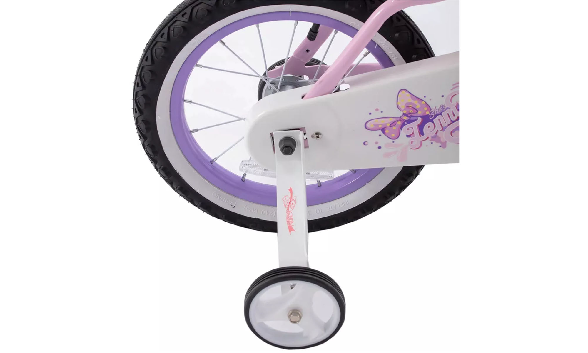Велосипед RoyalBaby Jenny 14", OFFICIAL UA, рожевий 6