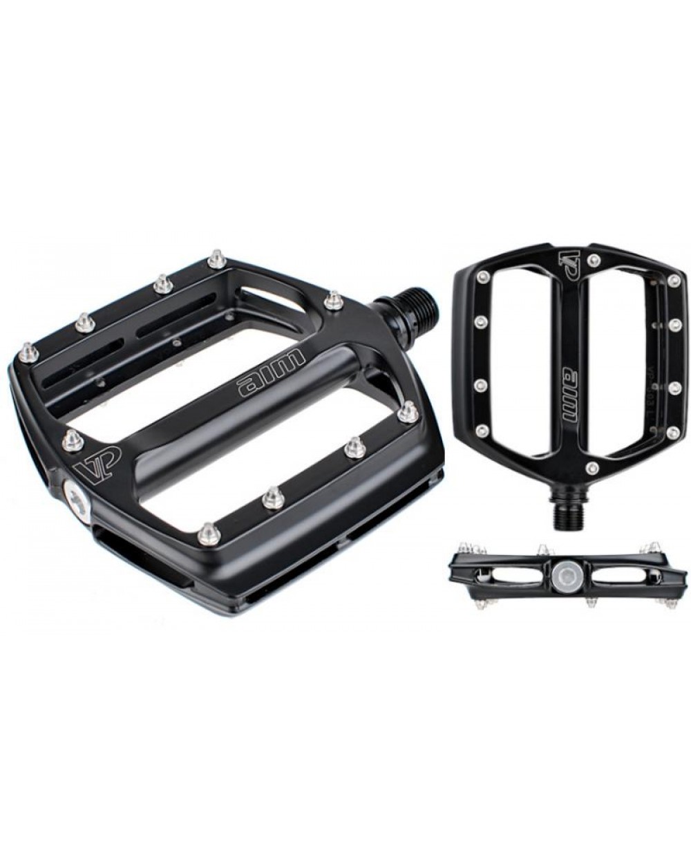Педали VP-503 сменные пины, алюминий, черный 2 Педали VP-503 сменные пины, алюминий, черный 2