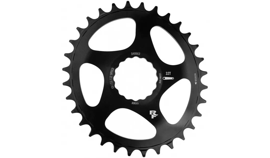 Фотография Звезда RaceFace CHAINRING,CINCH,DM,OVAL,34T,BLK,10-12S 3