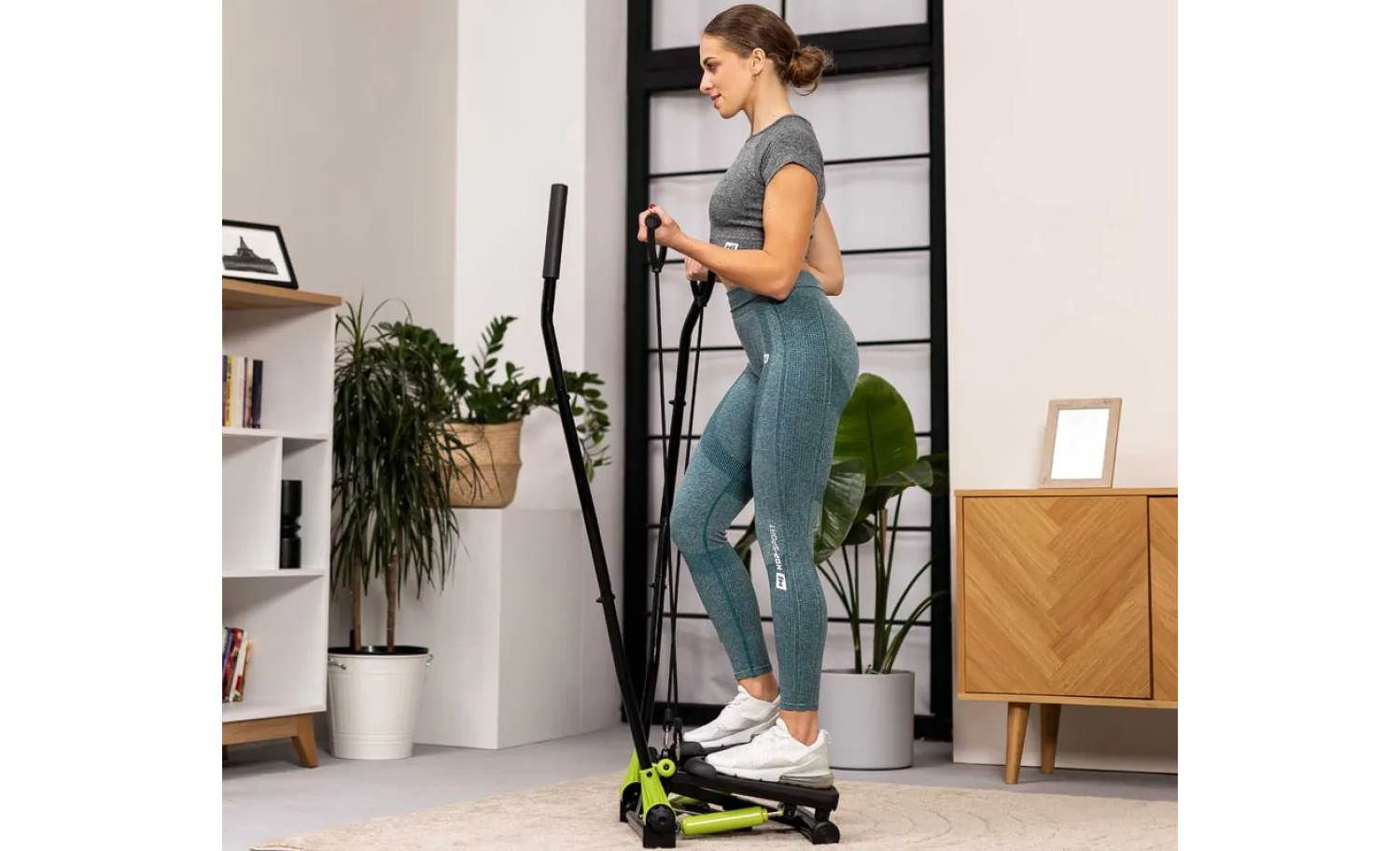 Степпер Hop-Sport HS-045S Slim Зелений 18 Степпер Hop-Sport HS-045S Slim Зелений 18