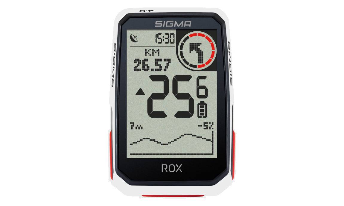 Велокомп'ютер Sigma Sport ROX 4.0 White HR Set 2 Велокомп'ютер Sigma Sport ROX 4.0 White HR Set 2