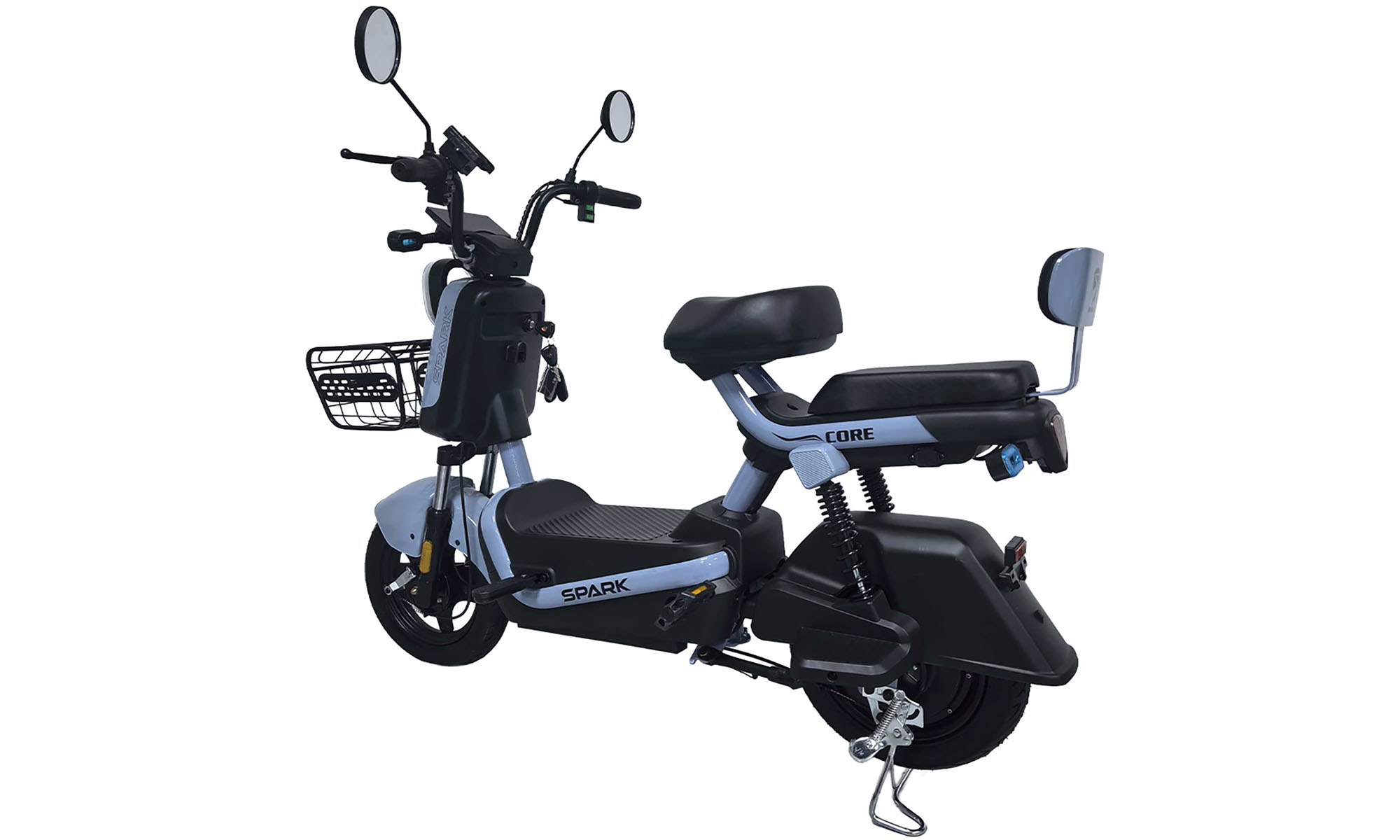 Велосипед с электромотором SPARK CORE 14", 60V/1000W/25Ah, год 2026, синий 4