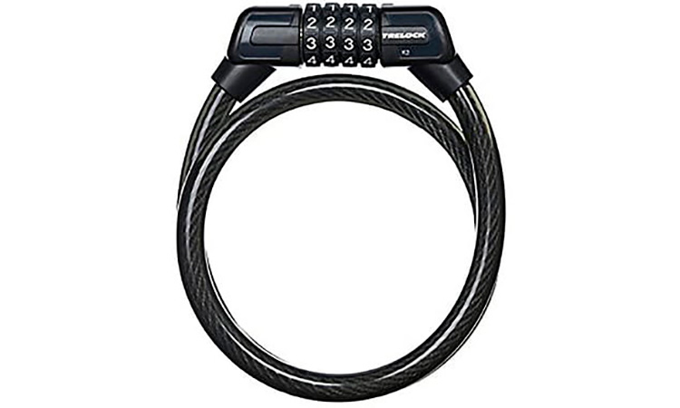 Фотографія Велозамок Trelock кабельний кодовий K 2 100/12 Kombi
