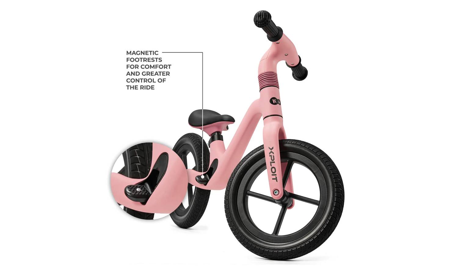 Беговел Kinderkraft Xploit Bubblegum Pink 7 Беговел Kinderkraft Xploit Bubblegum Pink 7