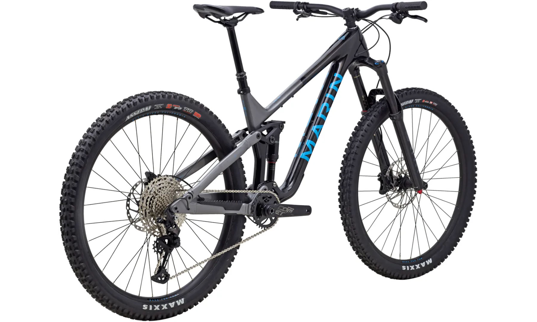 Фотография Велосипед 29" Marin Alpine Trail Carbon 1 размер рамы XL 2024 Gloss Black/Blue 4