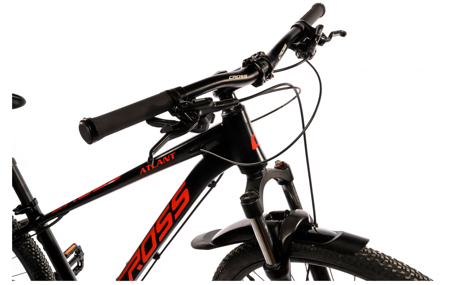 Фотография Велосипед Cross Atlant 29" размер S рама 15 2022 Чёрно-красный 3