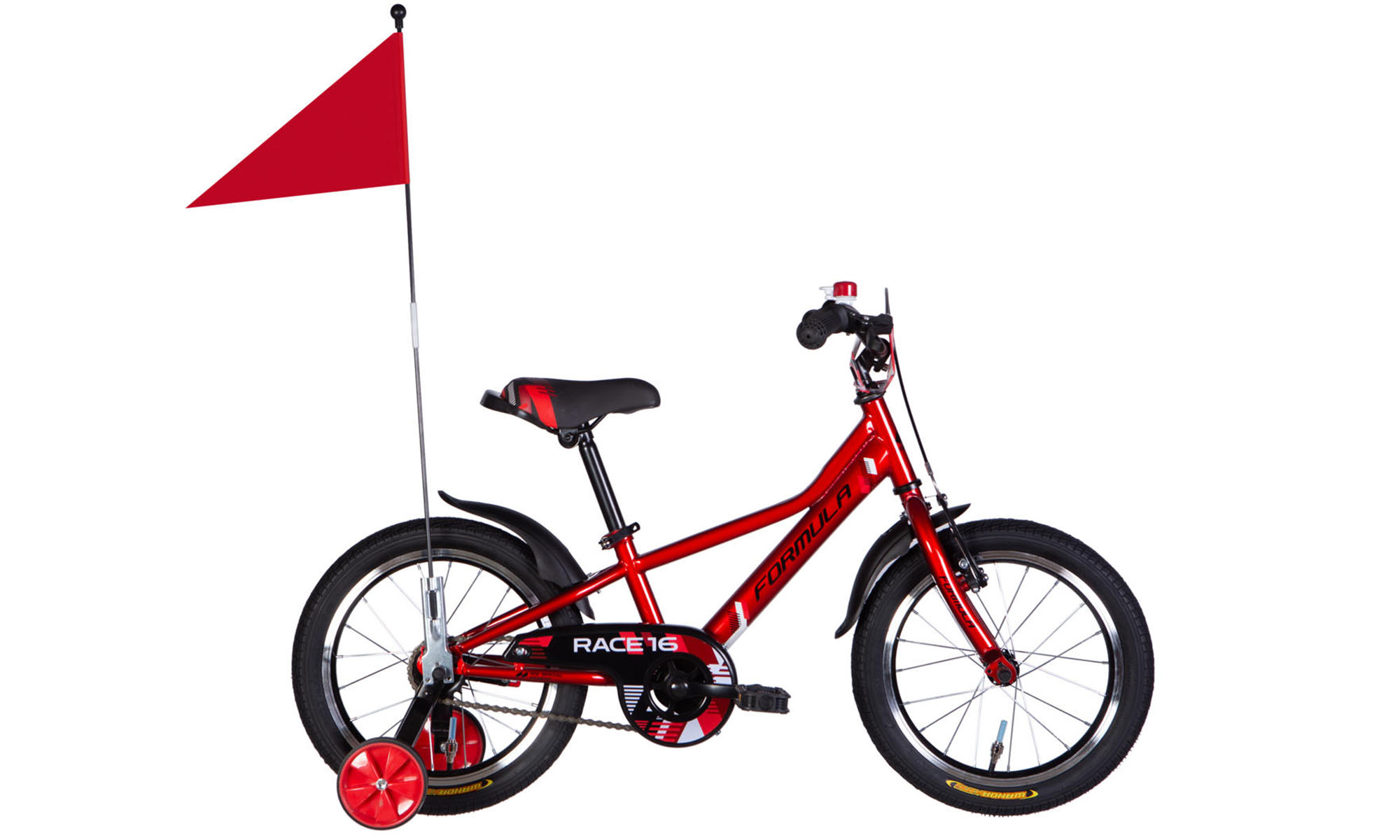 Велосипед Formula Kid RACE BH 16", размер XXS, рама-8,5", год 2026, красный 