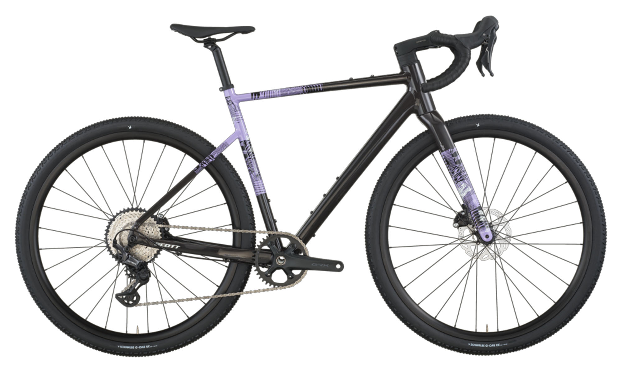 Велосипед SCOTT SPEEDSTER GRAVEL 10 28", размер L, год 2026, черно/фиолетовый, KH 26 Велосипед SCOTT SPEEDSTER GRAVEL 10 28", размер L, год 2026, черно/фиолетовый, KH 26