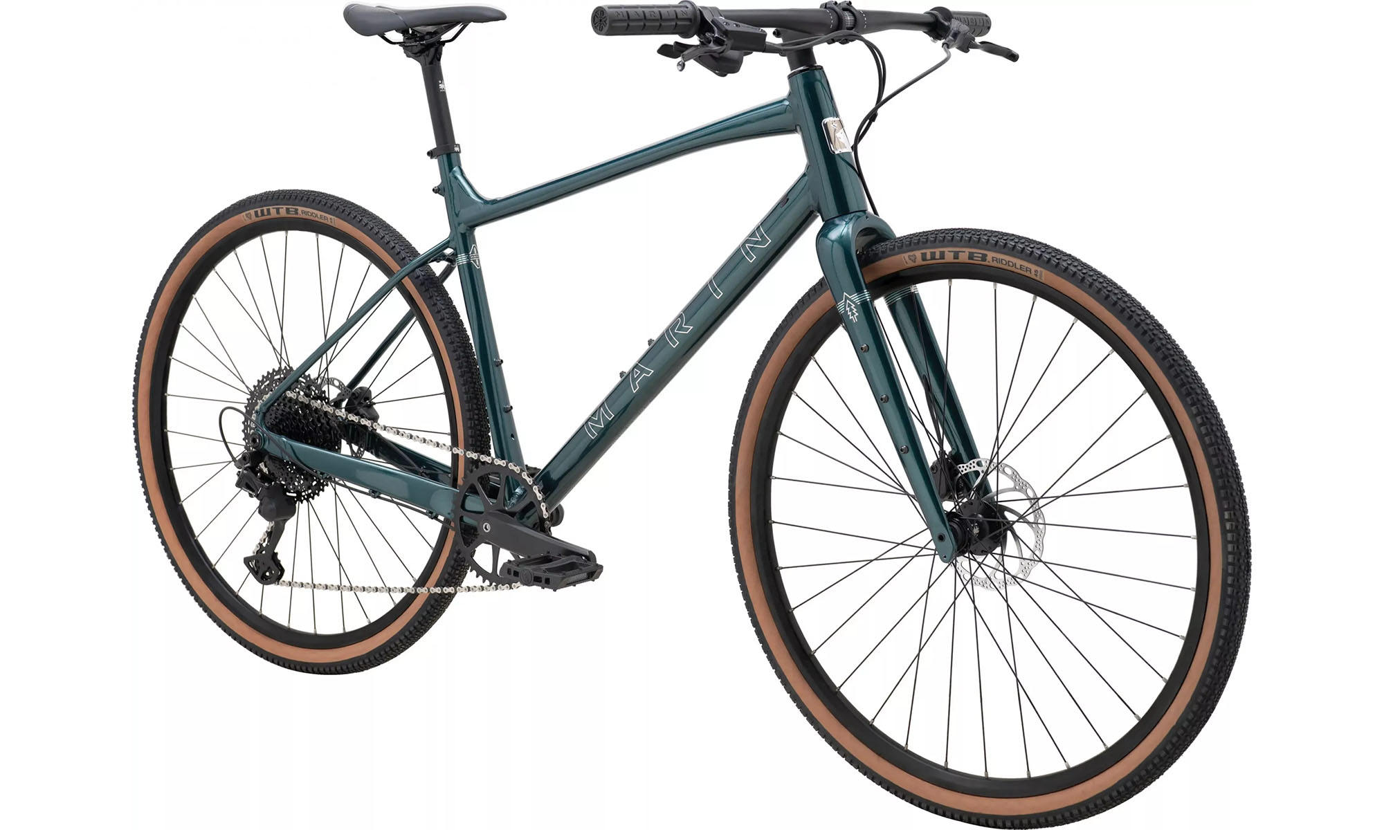 Велосипед Marin DSX 1 28", размер XL, год 2026, зеленый с серебристым 2