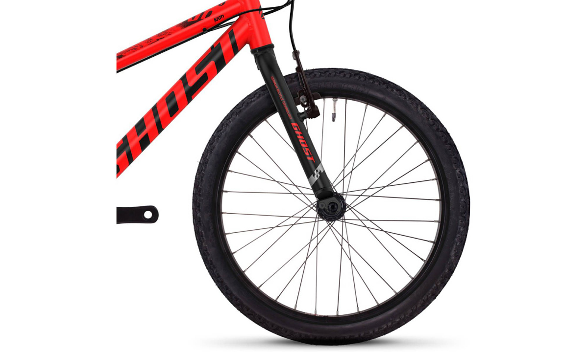 Фотографія Велосипед Ghost Kato R1.0 20" (2020) 2020 Оранжево-чорний 4