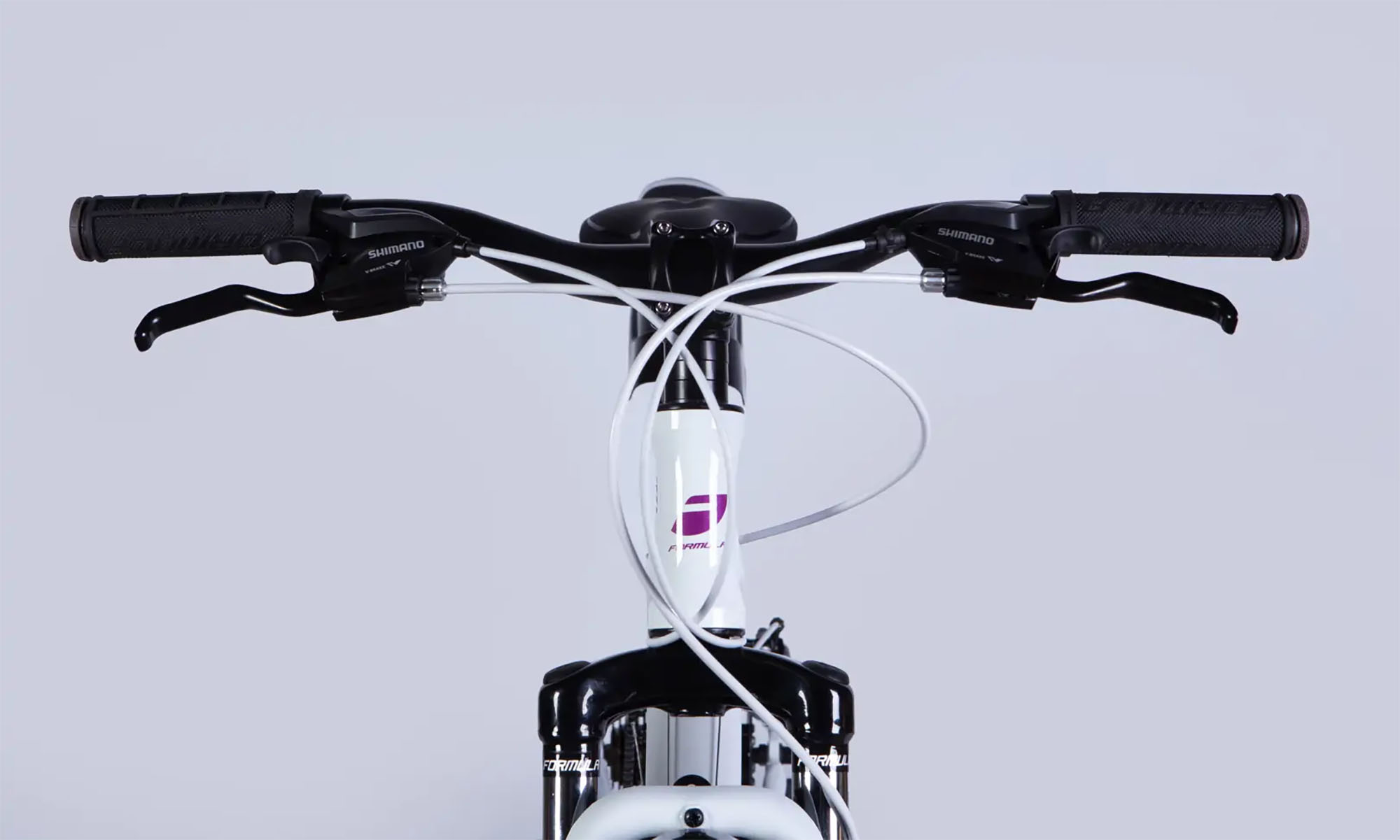 Велосипед Formula BLACKWOOD DD FR, 24", размер XS, рама 12,5", год 2026, бело-розовый 3