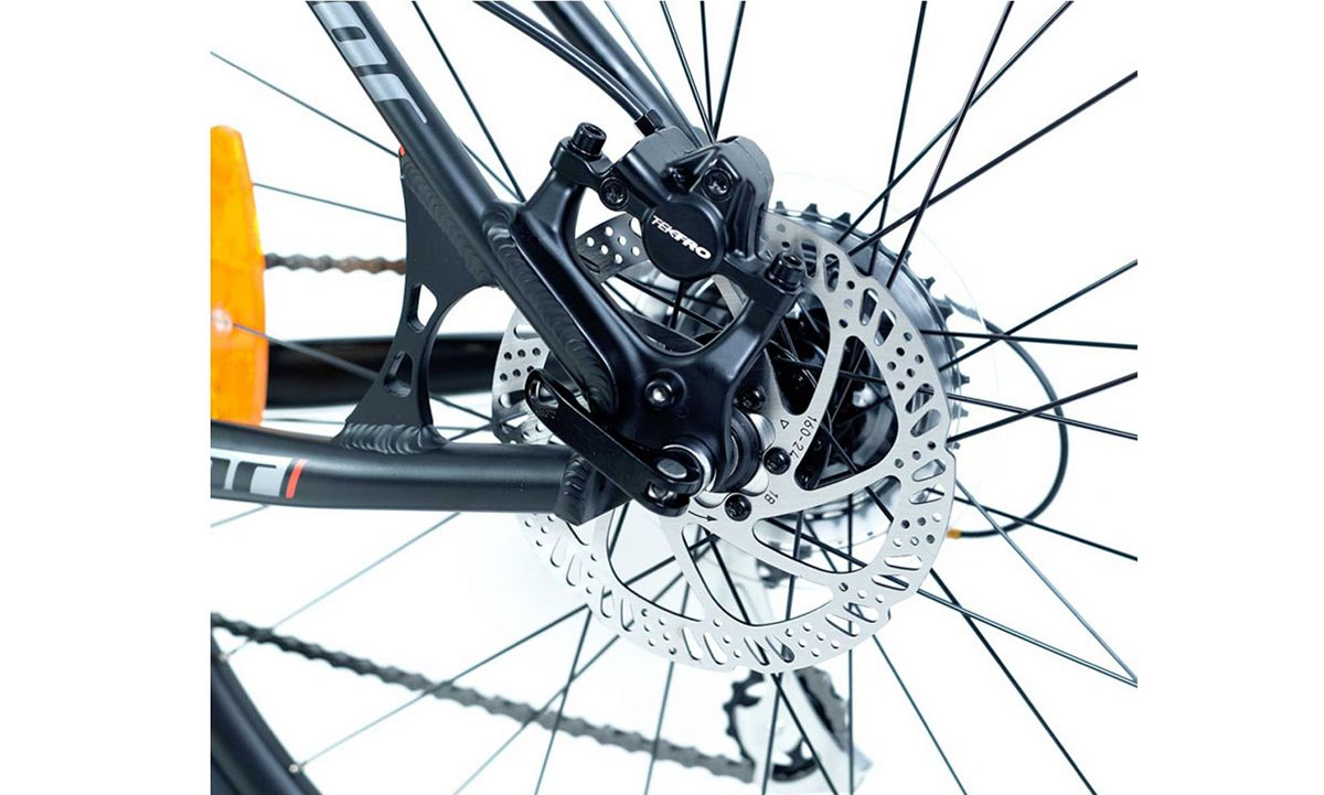 Велосипед AUTHOR Impulse II 27.5", рама 15", 2021, цвет-черный (серебристый) // черный 9