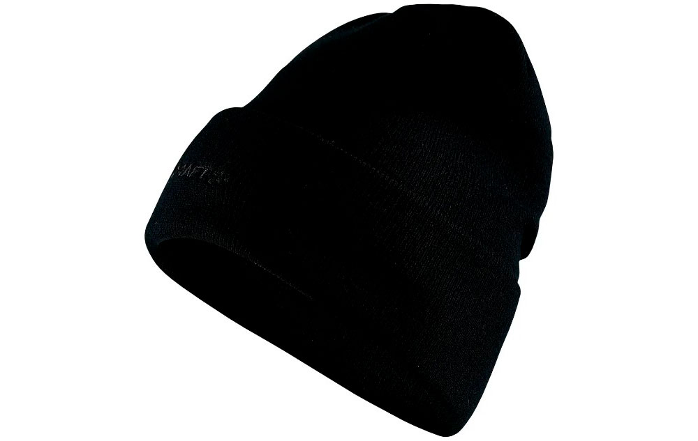 Фотография Шапка Craft CORE ESSENCE BEANIE, размер L/XL, черный