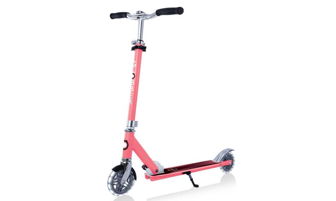 Самокат GLOBBER FLOW ELEMENT LIGHTS, рожевий, колеса з підсвічуванням, 5+ 3 Самокат GLOBBER FLOW ELEMENT LIGHTS, рожевий, колеса з підсвічуванням, 5+ 3