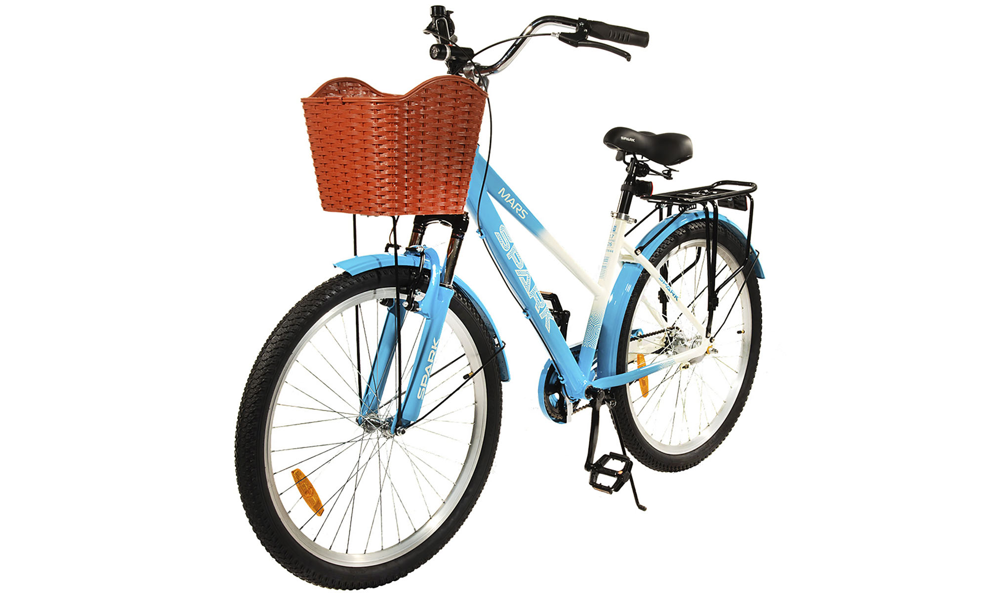 Велосипед SPARK PLANET-3 MARS 26", размер M, рама 17", год 2025, сине-белый 3
