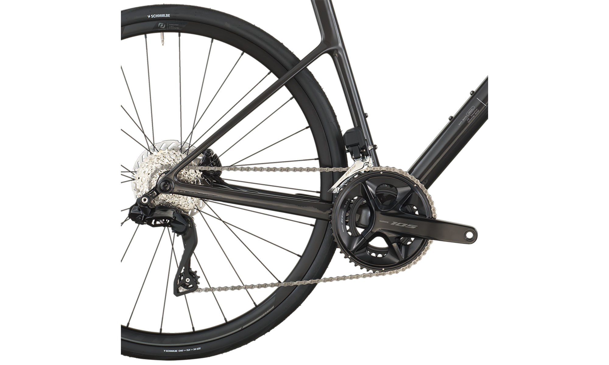Велосипед SCOTT ADDICT 40 28" (700c), размер L, год 2026, черный, KH 3