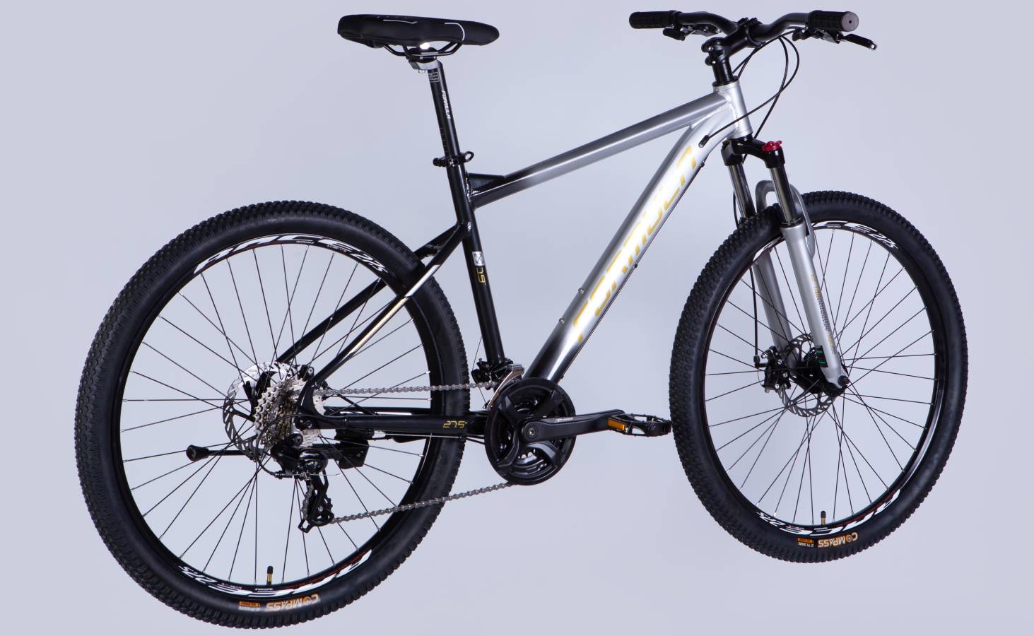 Велосипед Formula F-1 DD 27,5" размер L рама 19" 2025 Серо-черный 3 Велосипед Formula F-1 DD 27,5" размер L рама 19" 2025 Серо-черный 3