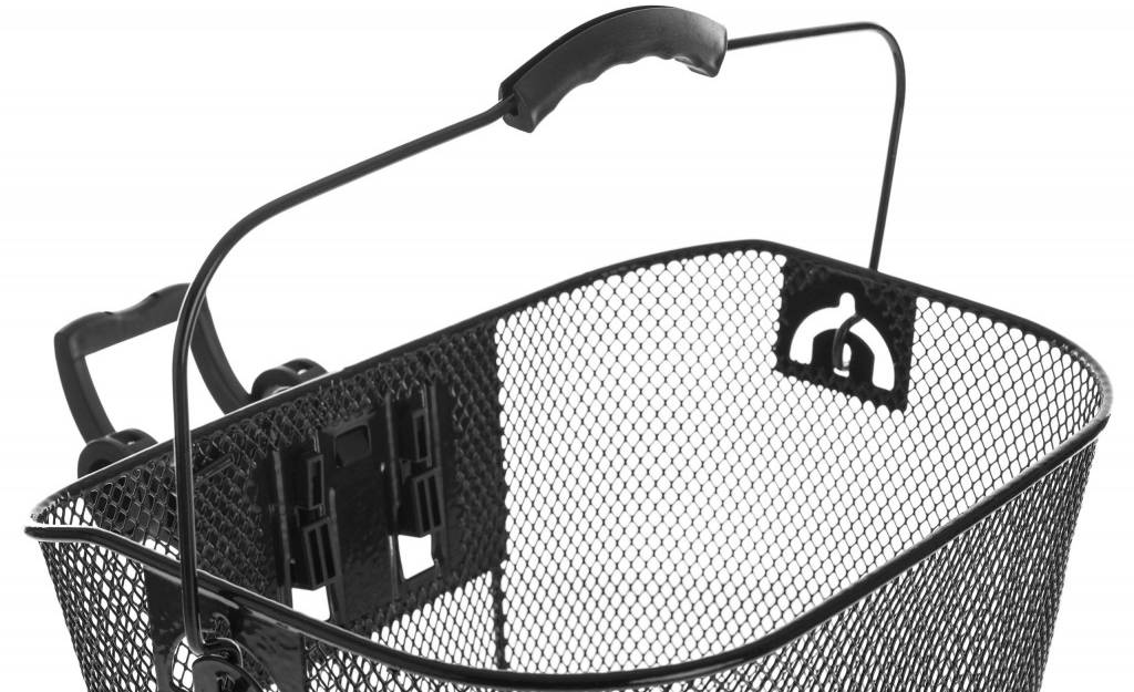 Кошик передній Kands з ручкою, на руль. чорний 4