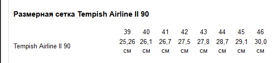 Ролики Tempish Airline II 90, размер 43 Черный 2