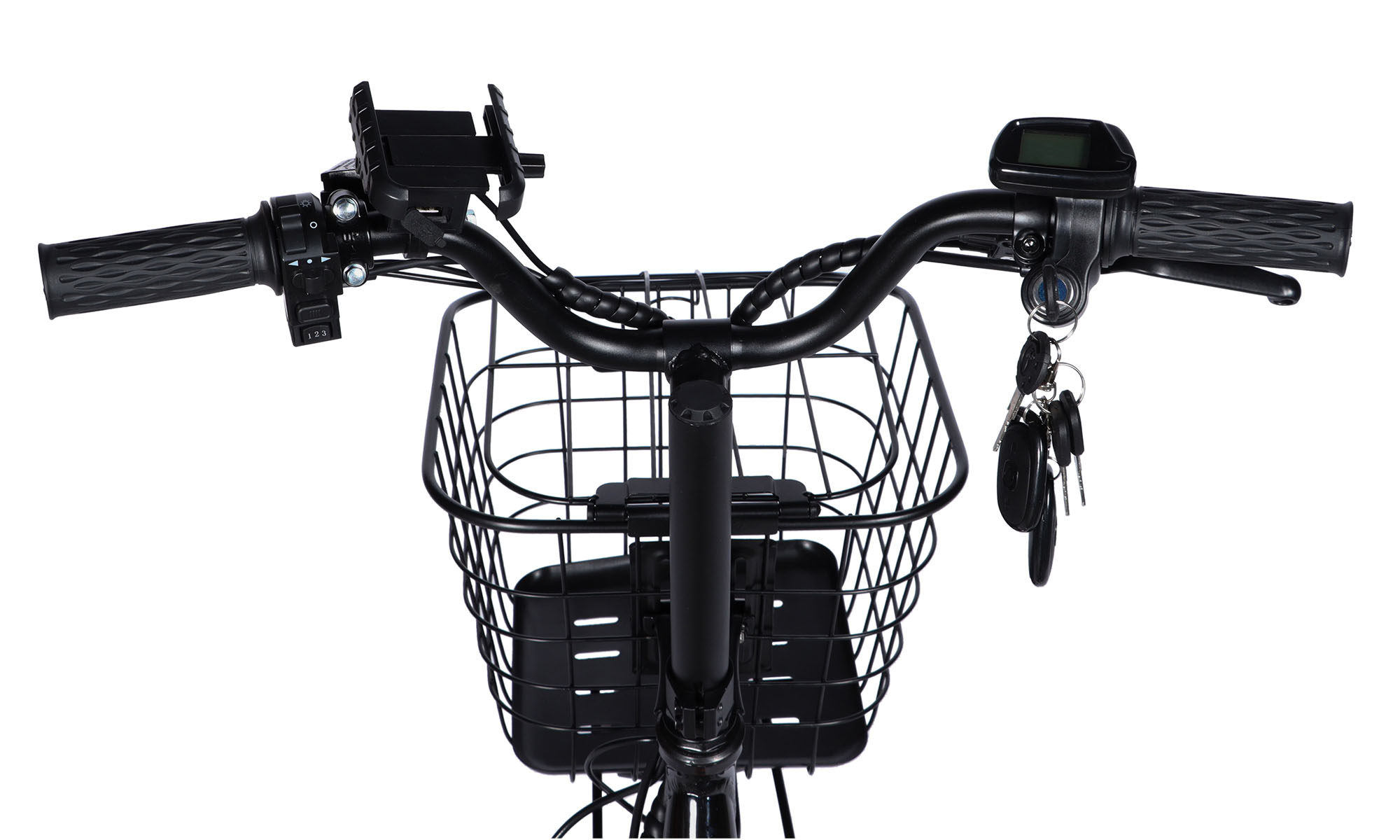 Велосипед з електроприводом SPACE eELDORADO DD FR 18", розмір S, рама 15", 48B, 15А*г, 1000Вт, рік 2026, чорно-помаранчевий 4
