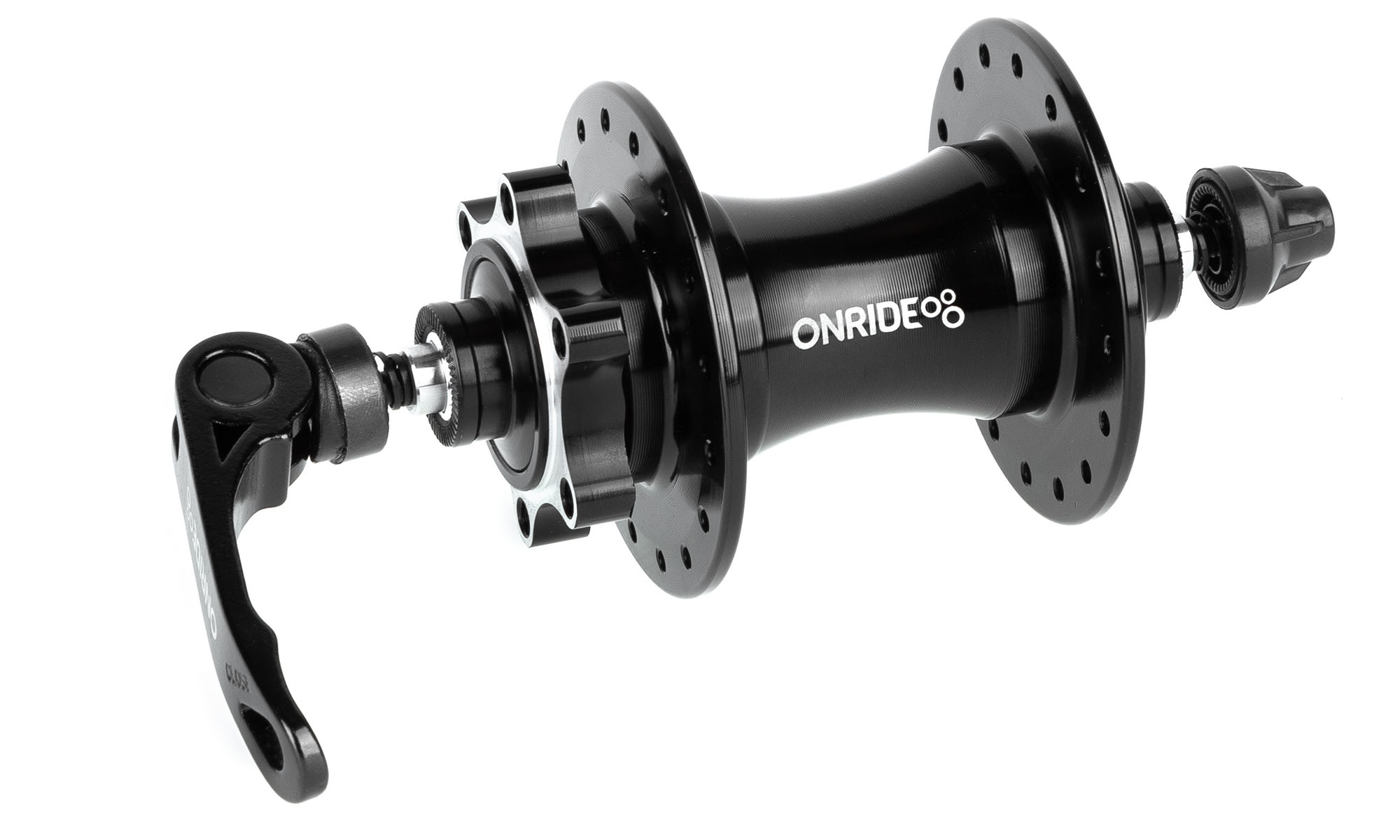 Втулка передняя ONRIDE Hub ProF, 32 отверстия, disc, пром., 100 QR, черная 