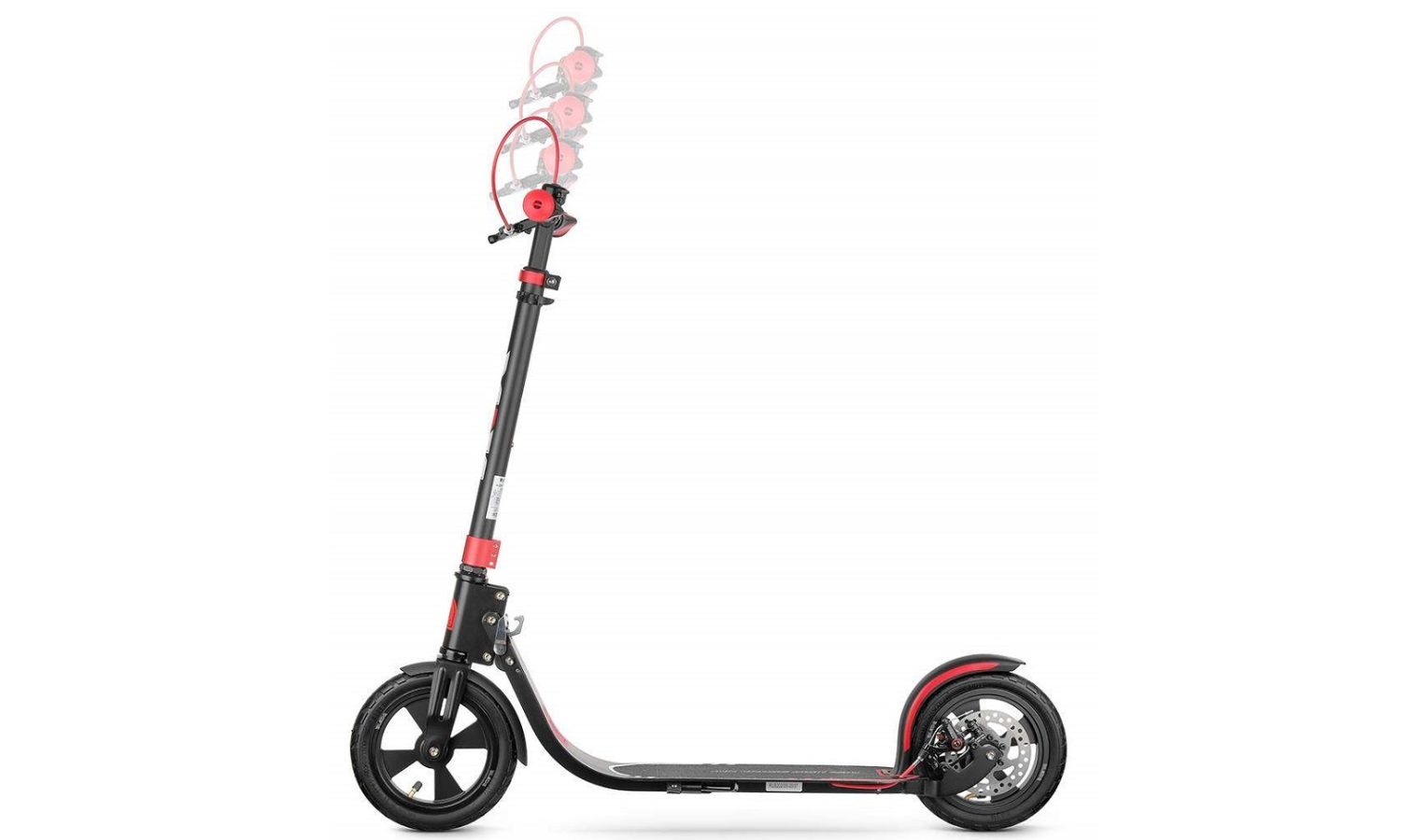 Самокат BLADE Sport Air Cross Disk 230/230 мм чорний 6 Самокат BLADE Sport Air Cross Disk 230/230 мм чорний 6