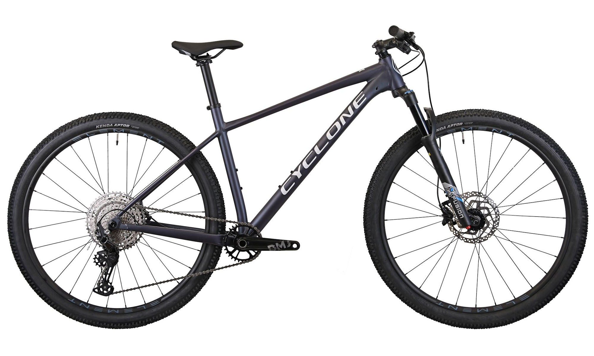 Велосипед CYCLONE ALX 29", размер L, год 2026, темно-фиолетовый (матовый)