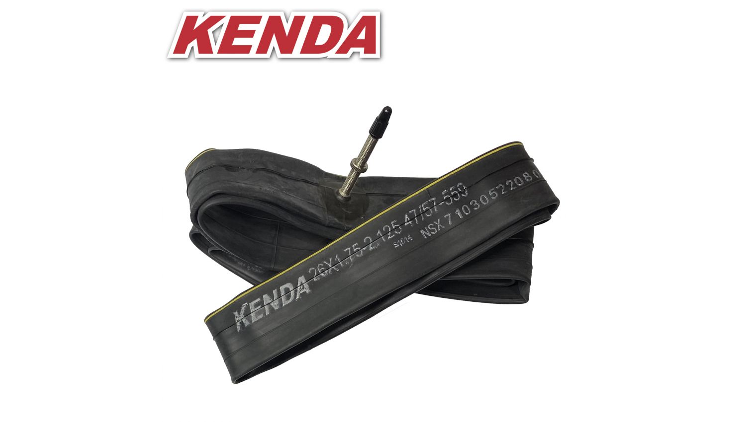 Камера KENDA 26x1.75-2.125, F/V-48 мм, 47/57-559, в коробке 3
