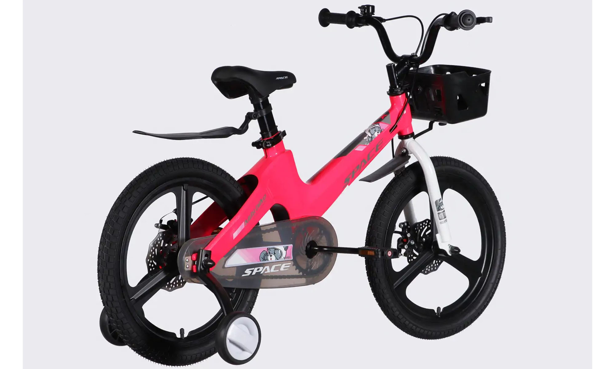 Велосипед SPACE KID MOON DD 18", размер XXS, рама-10,6", год 2026, розовый 4