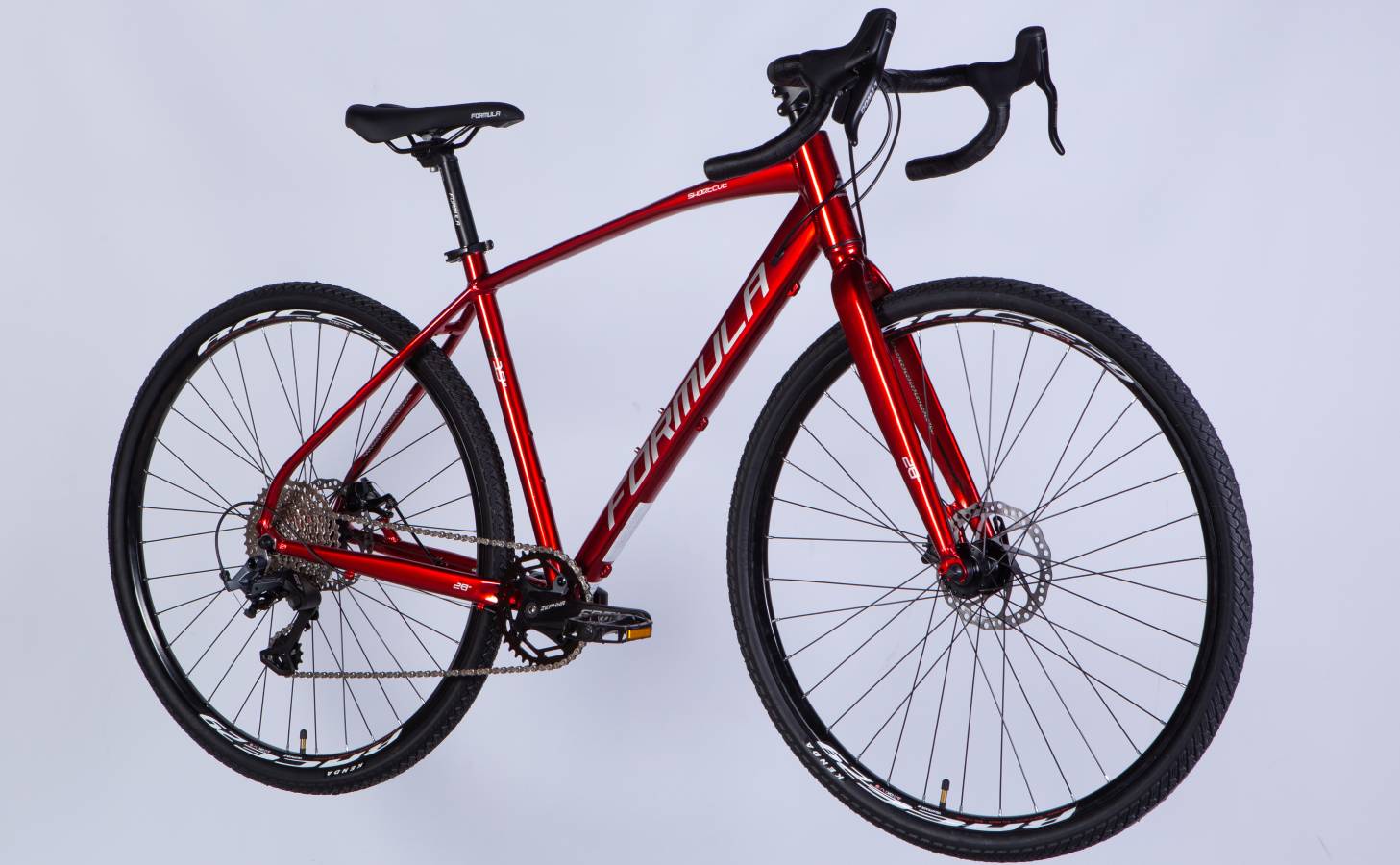 Велосипед Formula SHORTCUT DD 28" размер L рама 19" 2025 красный 2