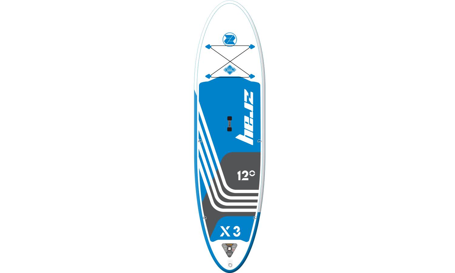 Сапборд Z-Ray X-RIDER EPIC X3 размеры 12'*32"*6" 2024 4