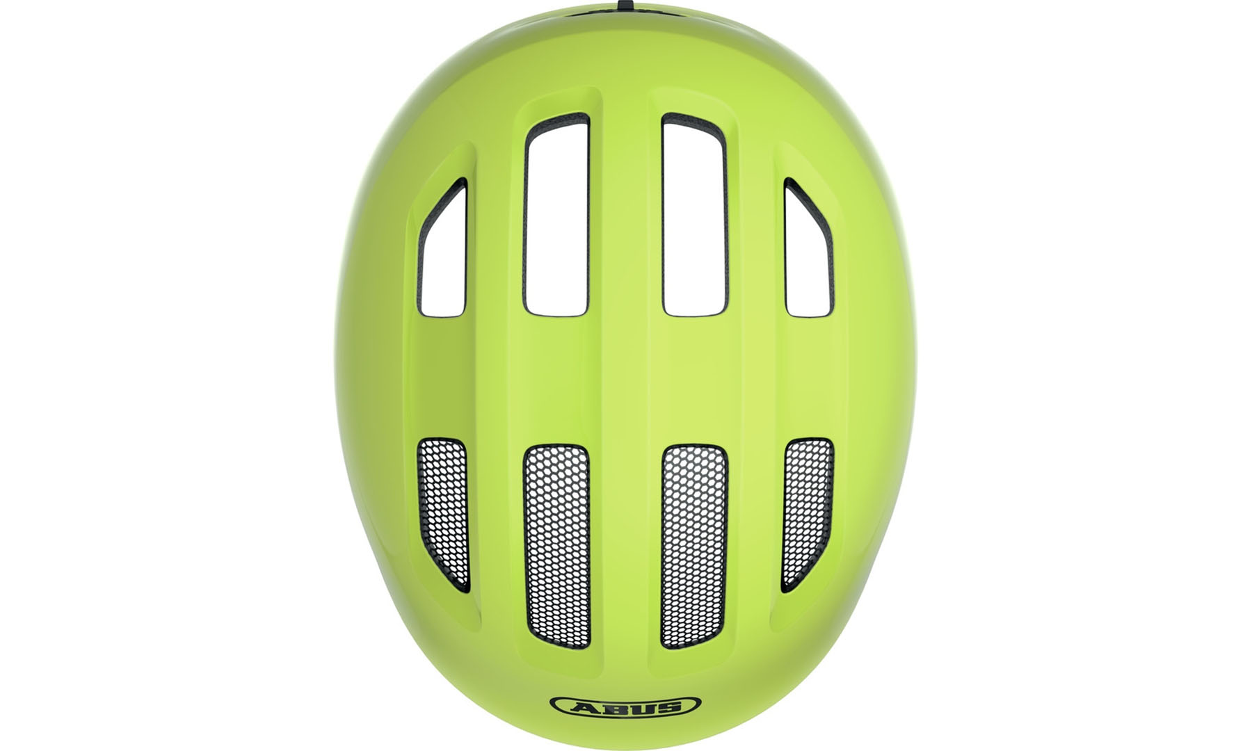 Фотография Велошлем детский ABUS SMILEY 3.0 Shiny Yellow, размер M (50-55 см), глянцевый желтый 3