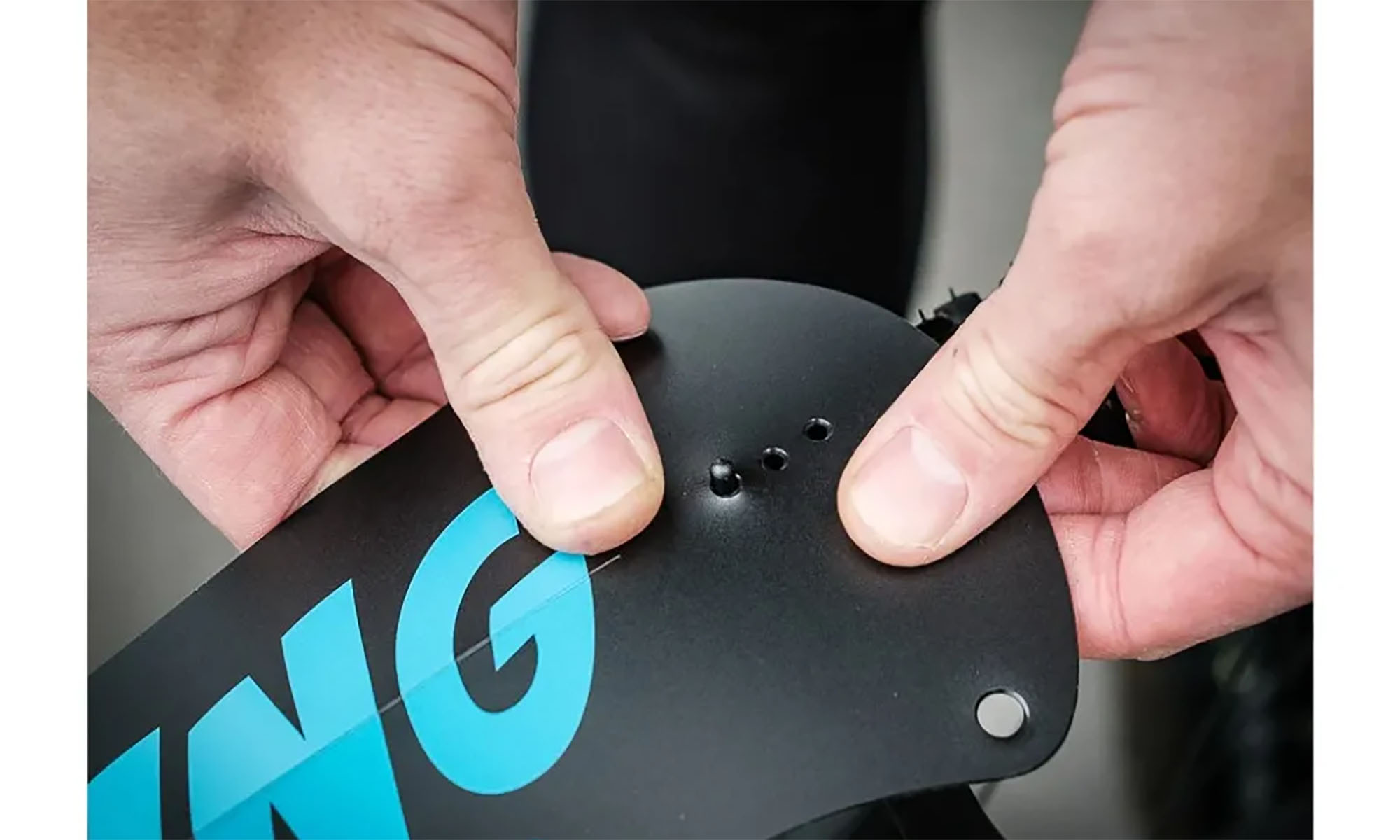 Крыло заднее ASS SAVERS, Win Wing Gravel 2, черное 3