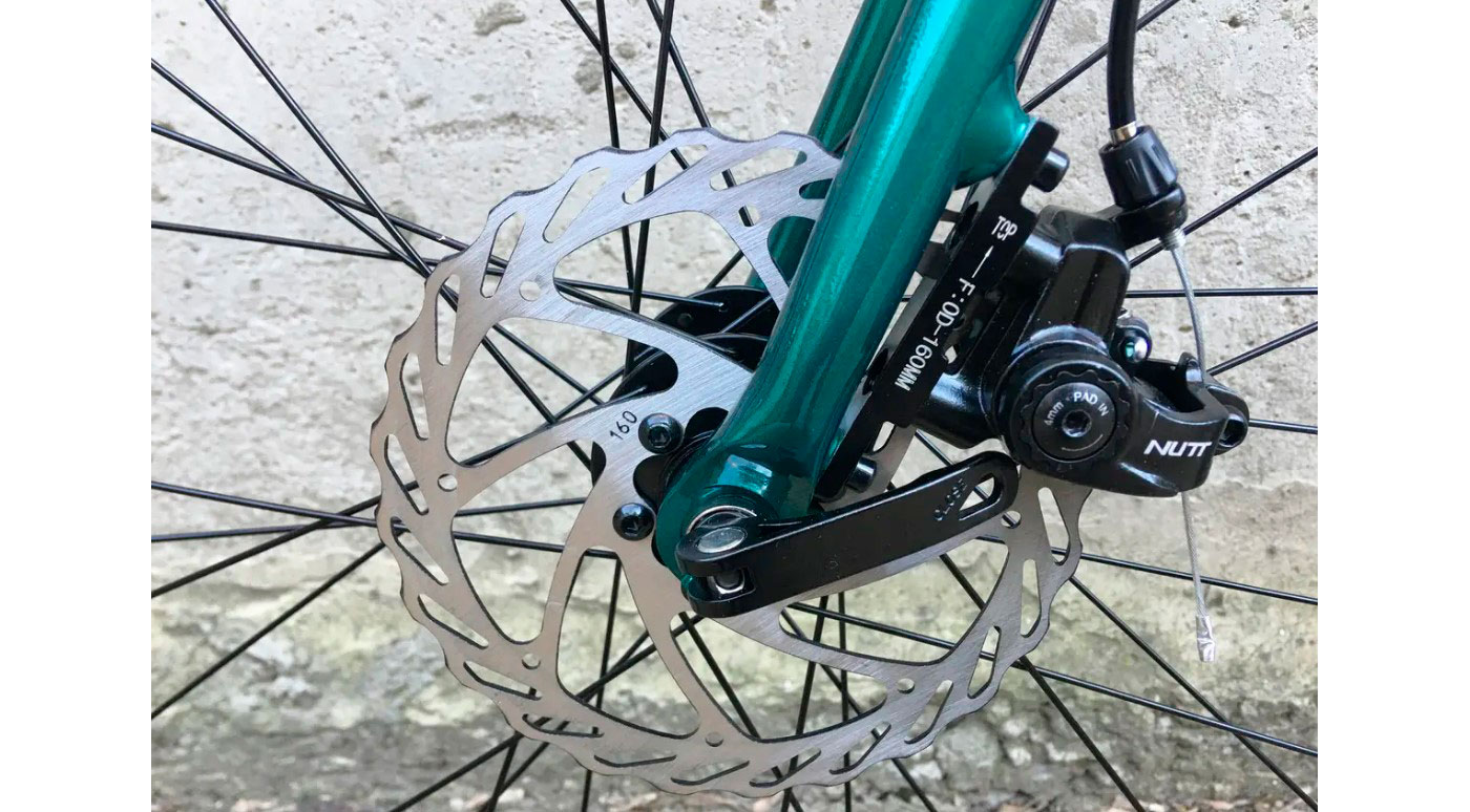 Велосипед DeMARCHE Gravel Point 1х11 28" размер М 2022 Зеленый глянец 5